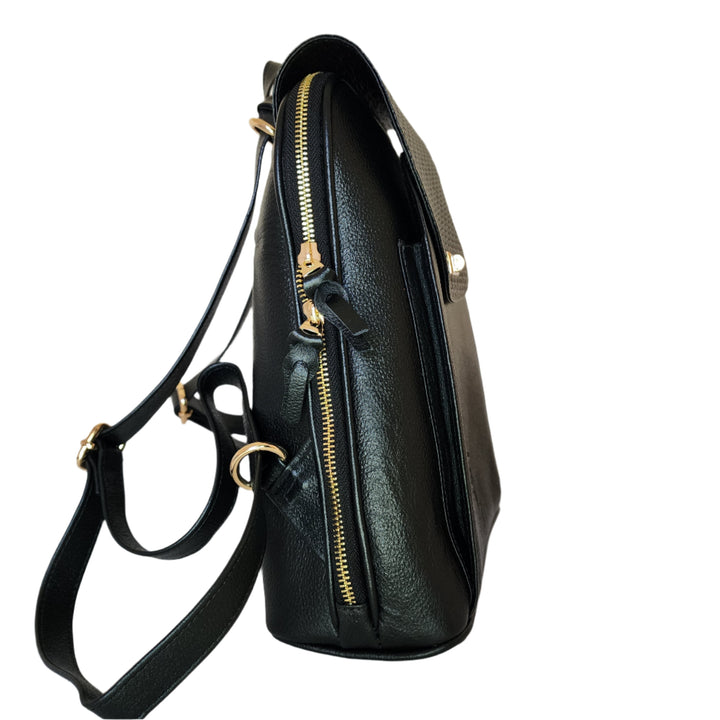 Muisca - Leather Convertible Bag