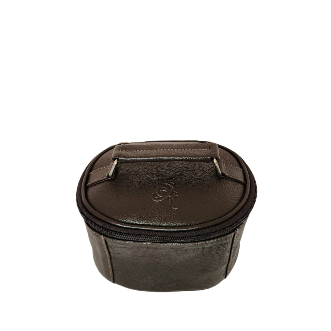 Neceser - Leather Cosmetic and Toiletry Case