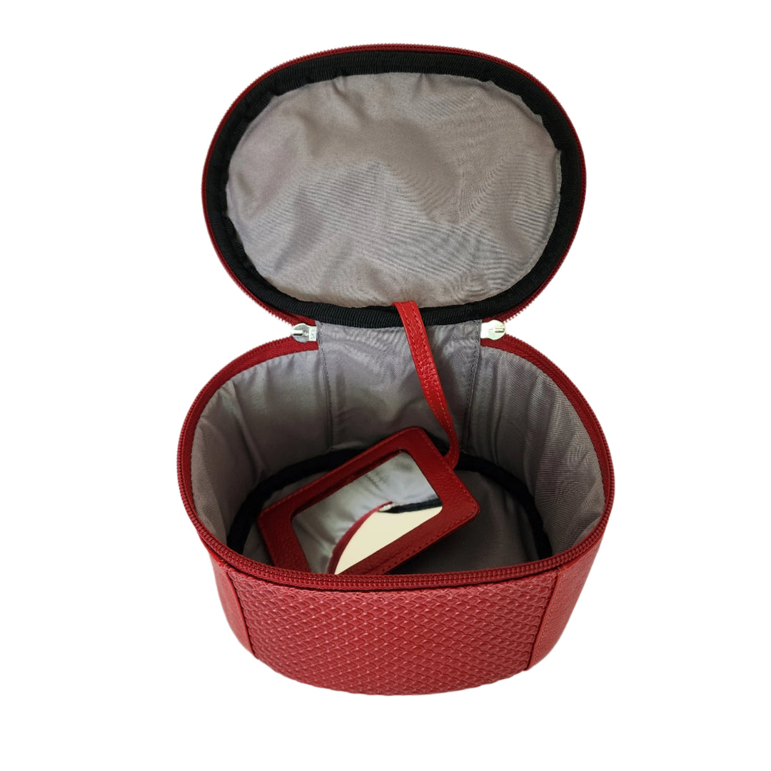 Neceser - Leather Cosmetic and Toiletry Case