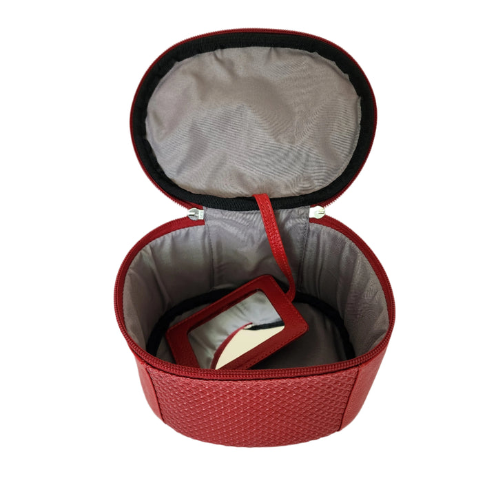 Neceser - Leather Cosmetic and Toiletry Case