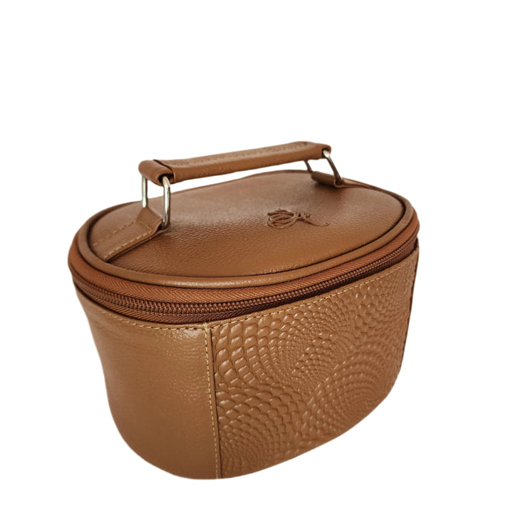 Neceser - Leather Cosmetic and Toiletry Case