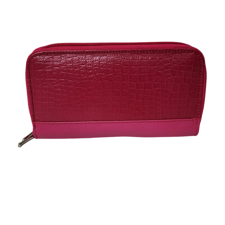 Rubia - Leather Two Zip Wallet