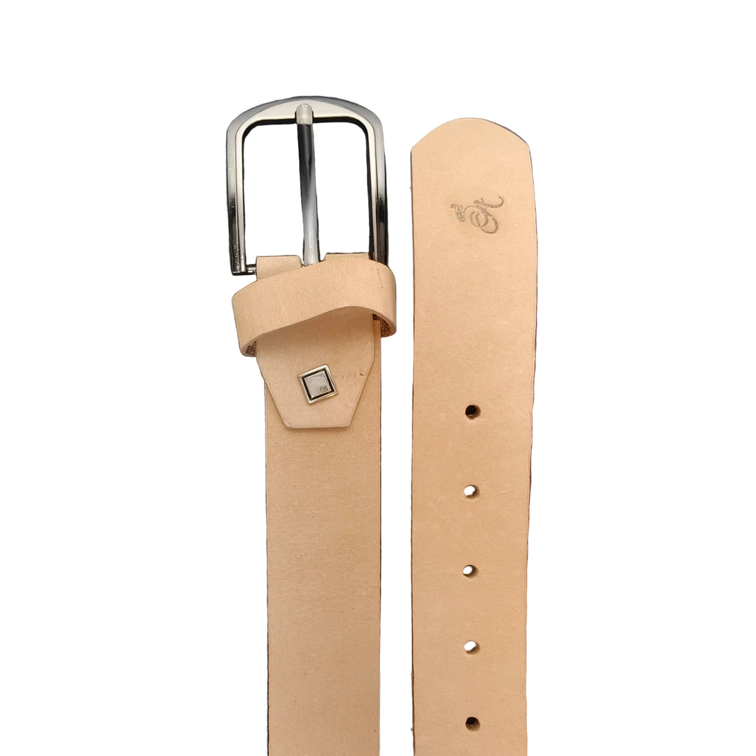 Cinveg Beige - Leather Belt 34mm