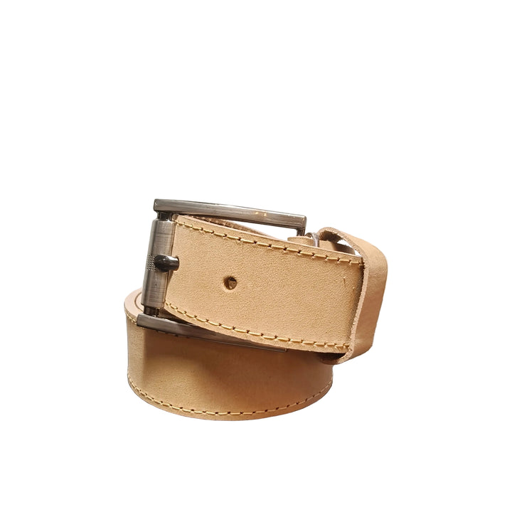 Cinveg Beige - Leather Belt 34mm